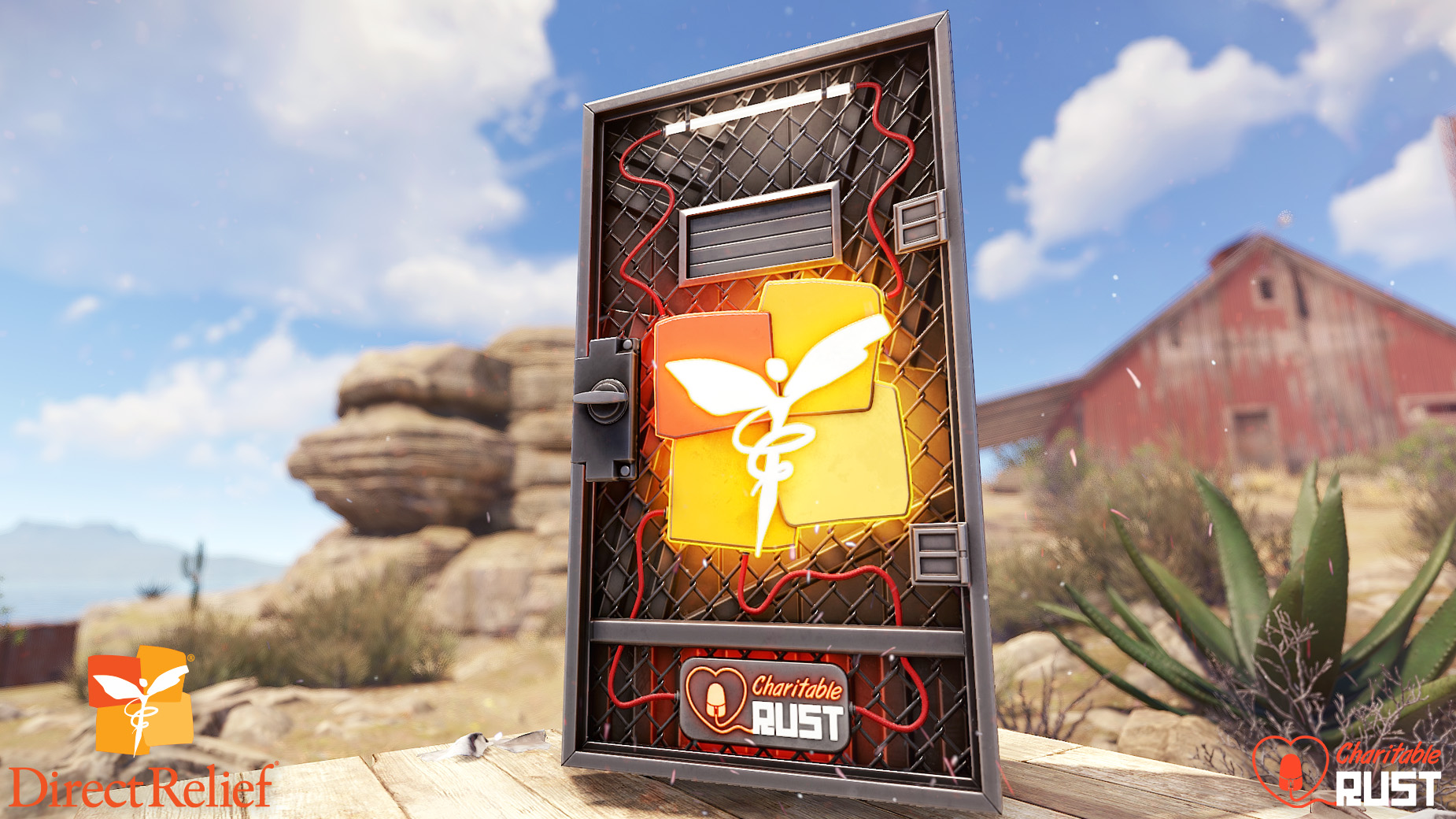 Charitable Rust 2024 Armored Door
