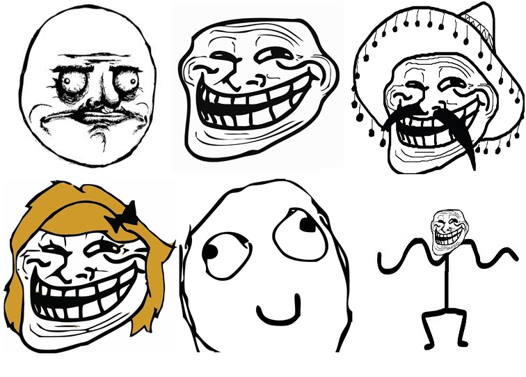 trollface domino