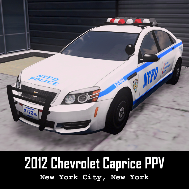 NYPD HP - 2012 Chevrolet Caprice