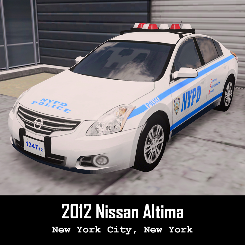NYPD - 2012 Nissan Altima