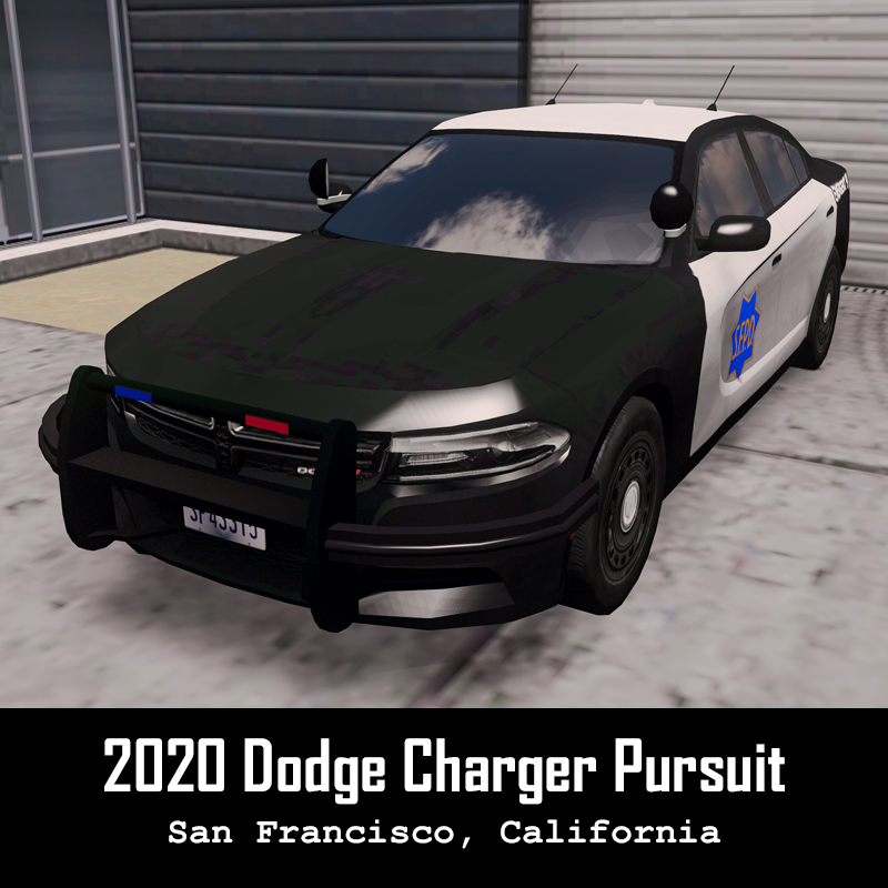 SFPD - 2020 Dodge Charger Slicktop
