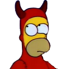 Evil Homer Simpson (The Simpsons) InfectionHUD Portrait - Nick