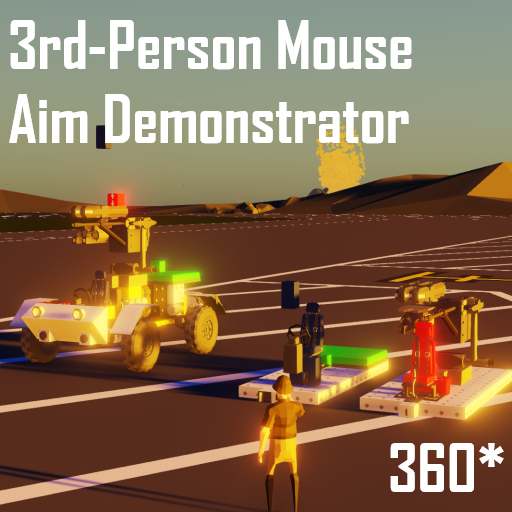 3rd-Person Mouse Aim Demonstrator