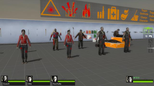 infected survivors (retexture pack)