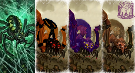 Forest of Gloom Spiders
