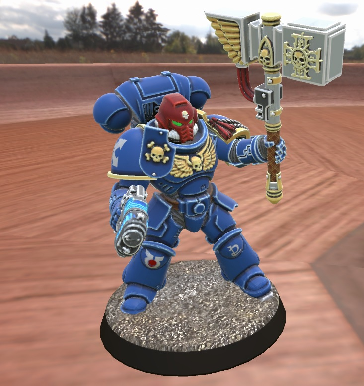Oddan`s Primaris Sergeant Thunder Hammer