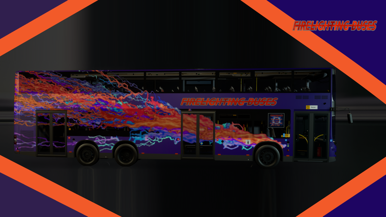 Firelighting Buses For MAN LionsCityDD