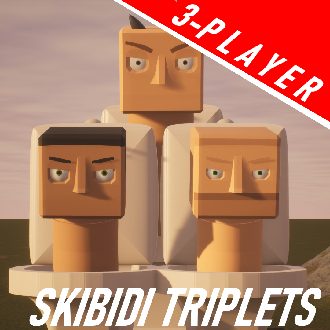 Skibidi Triplets! Multi-Player Skibi