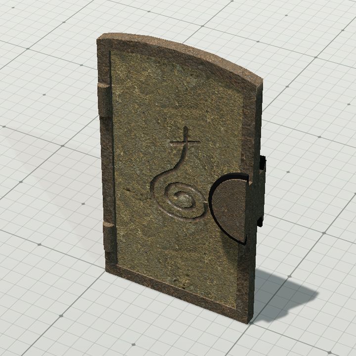 Stone door