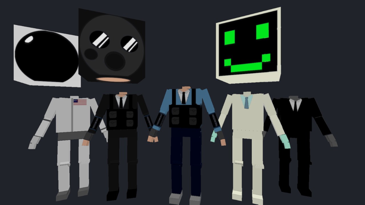 Factory Things and an astronaut