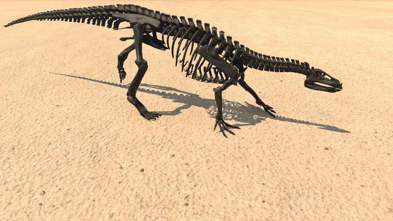 Tenontosaurus Skeleton