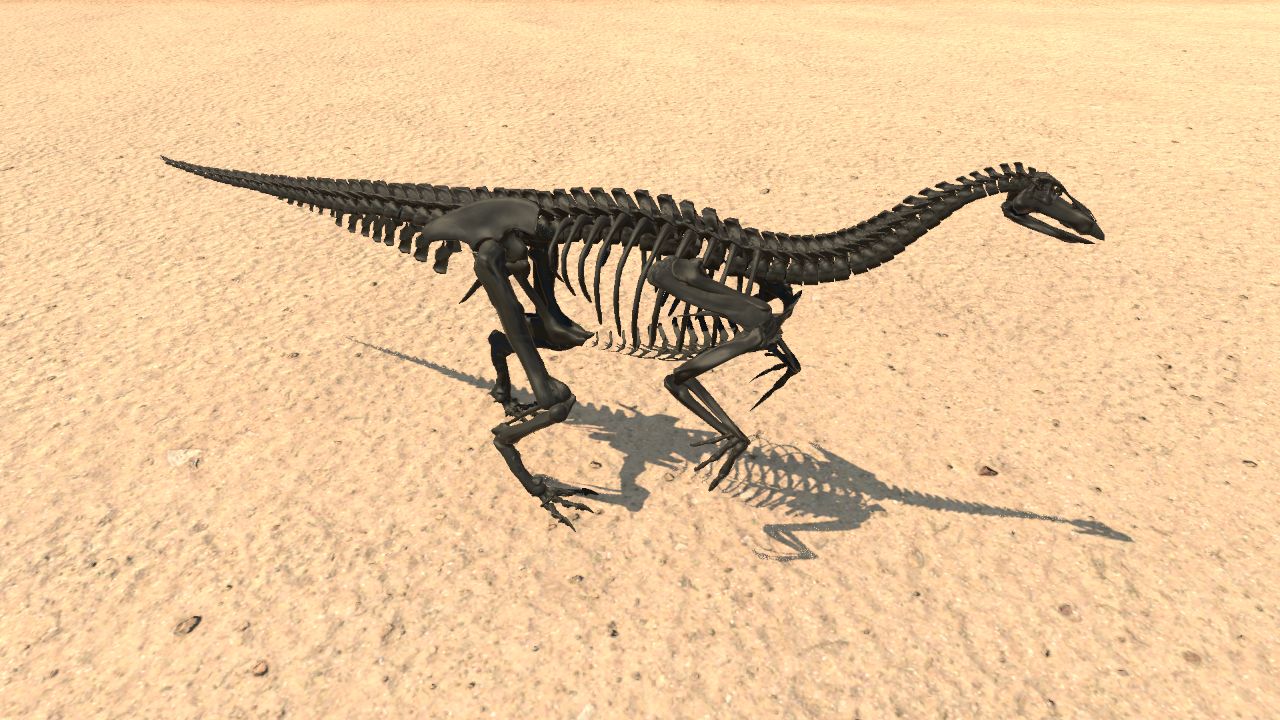 Struthiomimus Skeleton