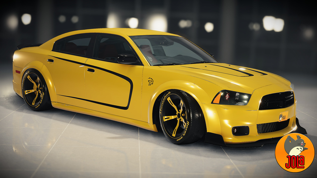 Livery Dodge Charger - SRT Hellcat Clear/Black