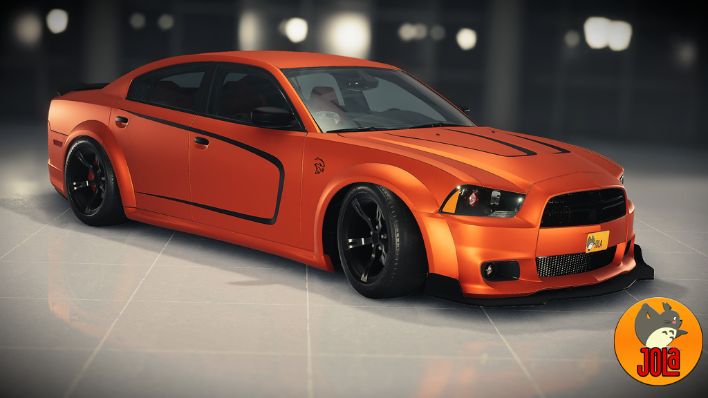 Livery Dodge Charger - SRT Hellcat Orange/Black