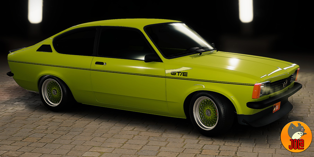Livery Opel Kadett C - GT/E Stripes Black