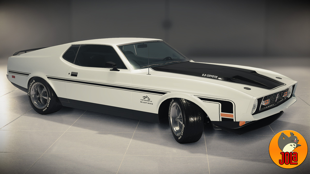Livery Ford Mustang Mach 1 - COYOTE black