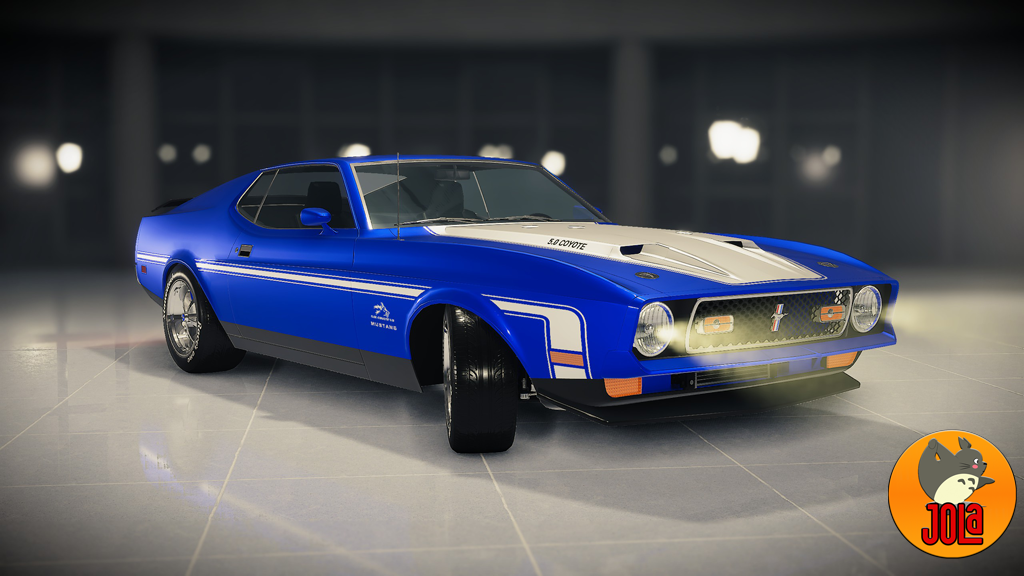 Livery Ford Mustang Mach 1 - COYOTE white