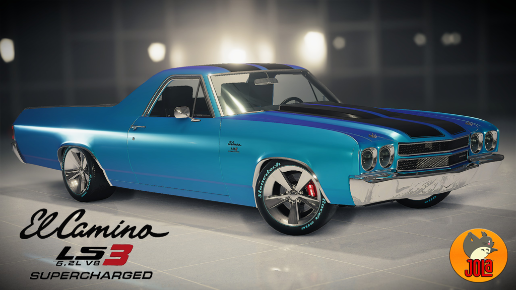 Livery Chevrolet El Camino - LS3 Black