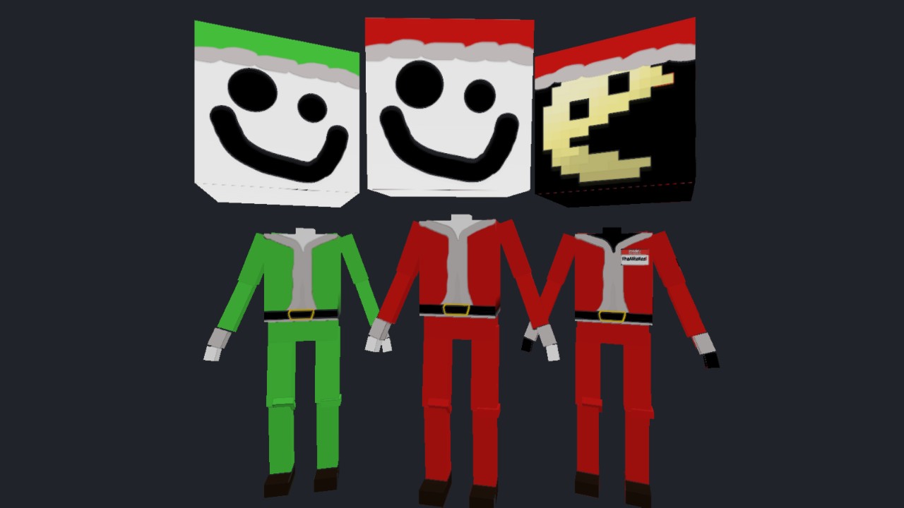 Christmas Themed Characters