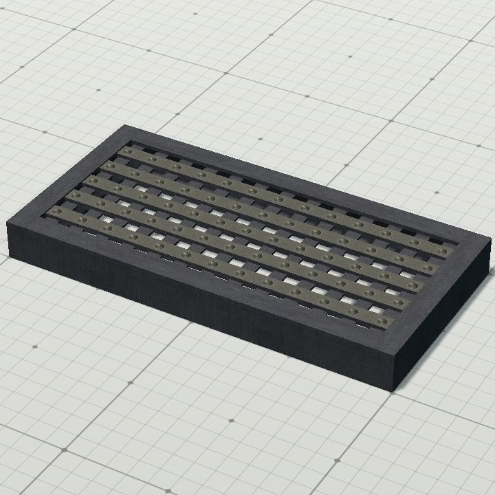 Steel walkway