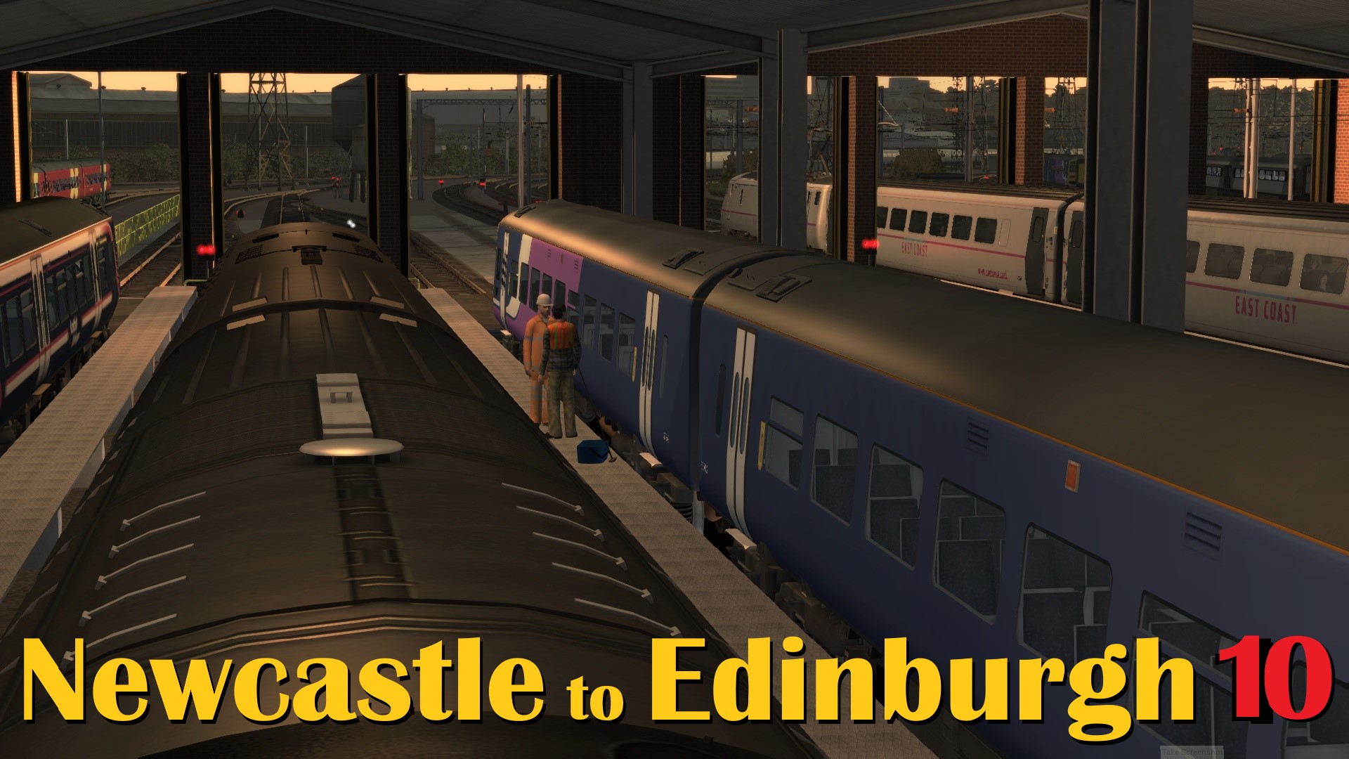 N.S1160 Heaton Depot into Newcastle Central