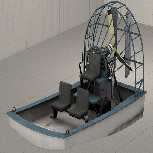 Team Fortress 2 Enhanced Airboat (Prop)