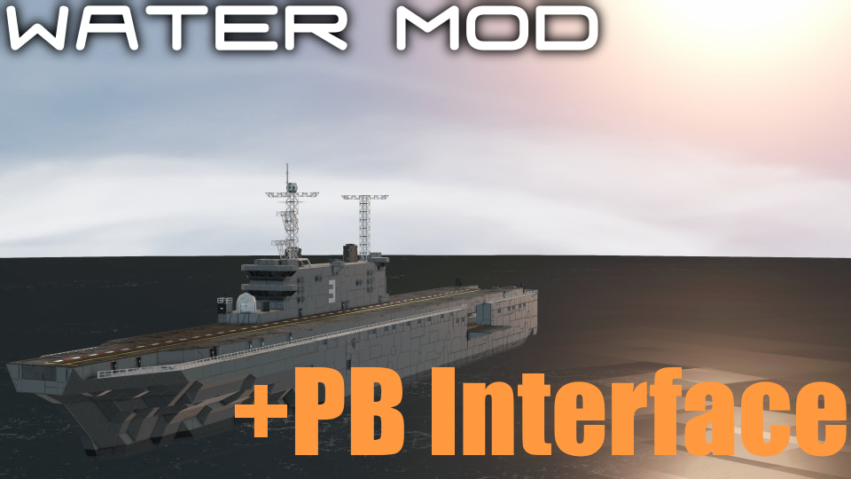 BETA Water Mod - PB Interface preview