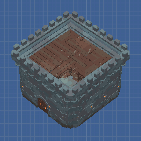 Simple artilery tower