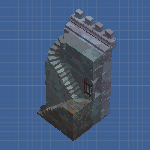Interchangeable Wall (Stairs)