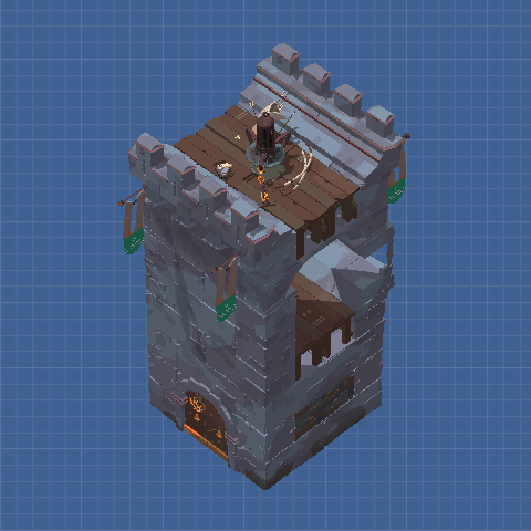 4x4 Walls (Gates Section)