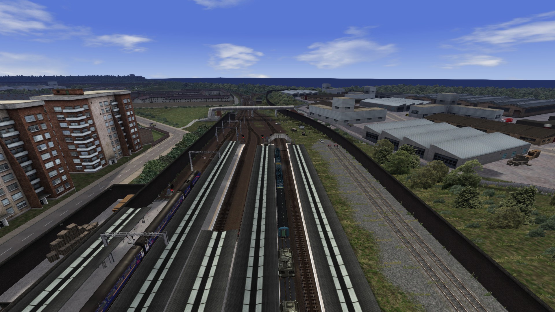281 UK railway tour Marsdonshire Line Part 11 Marsdone Station to Ballacraig