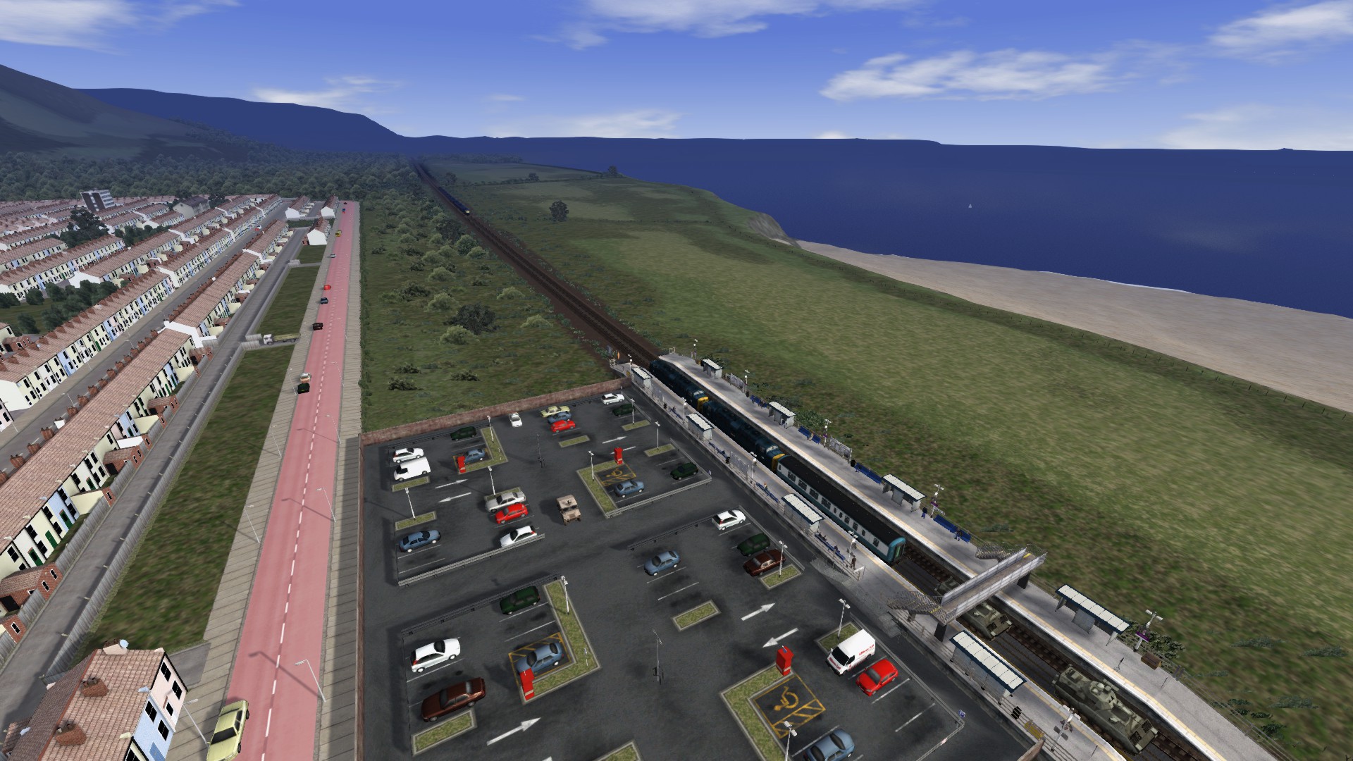 282 UK railway tour Marsdonshire Line Part 12 Ballacraig to Port of Keane North