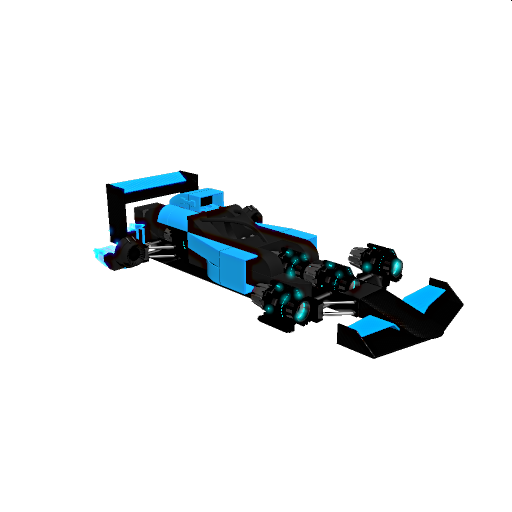 Space F1 car