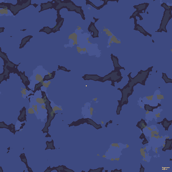 Ocean swamps - самогенерация