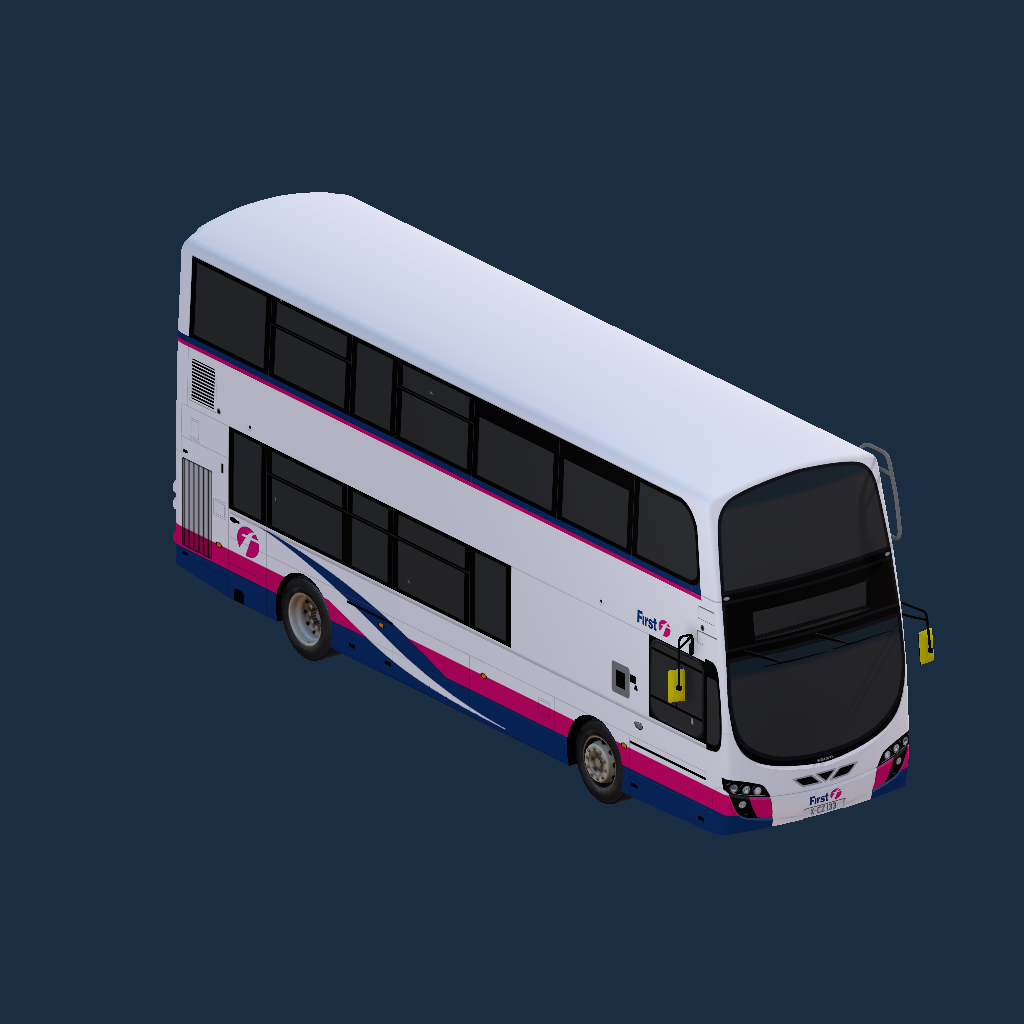 Volvo B9TL Gemini 2 First Barbie