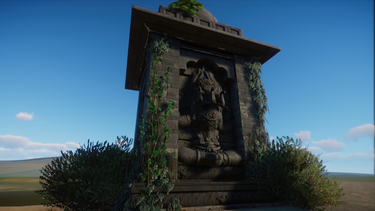 Ganesha Elephant Shrine by ZSHplays