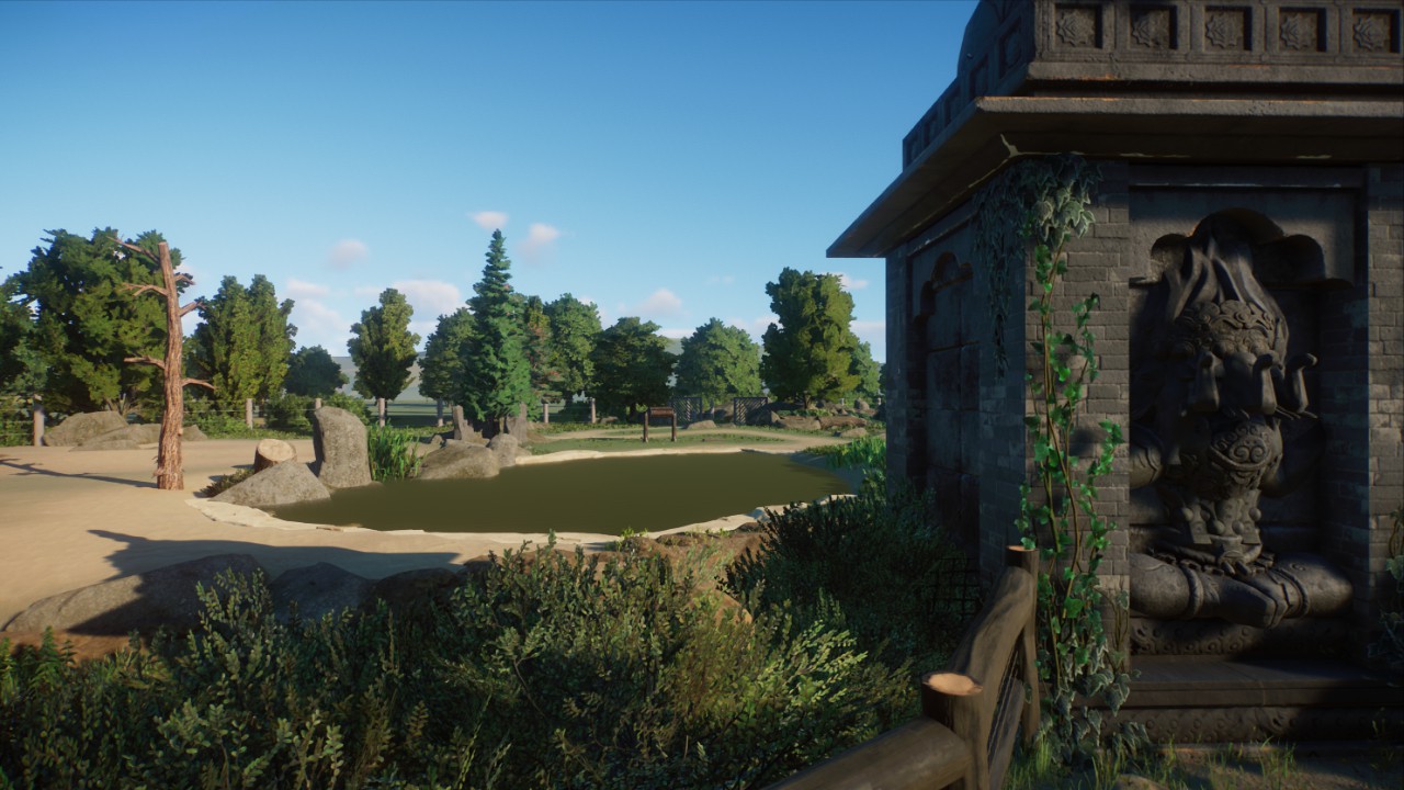 Indian Elephant Habitat by ZSHplays