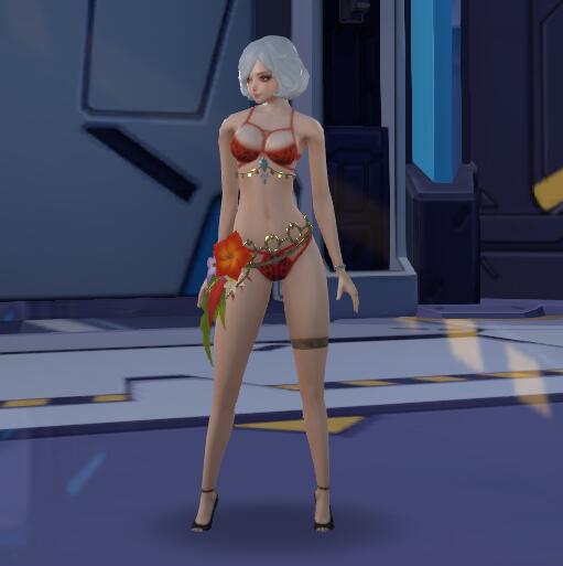 泳装少女（主角）