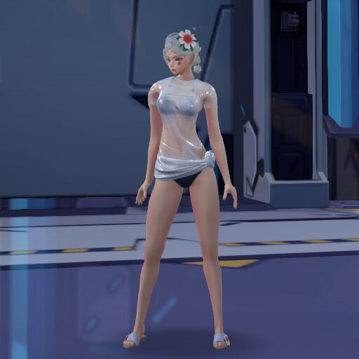 泳装少女（主角）
