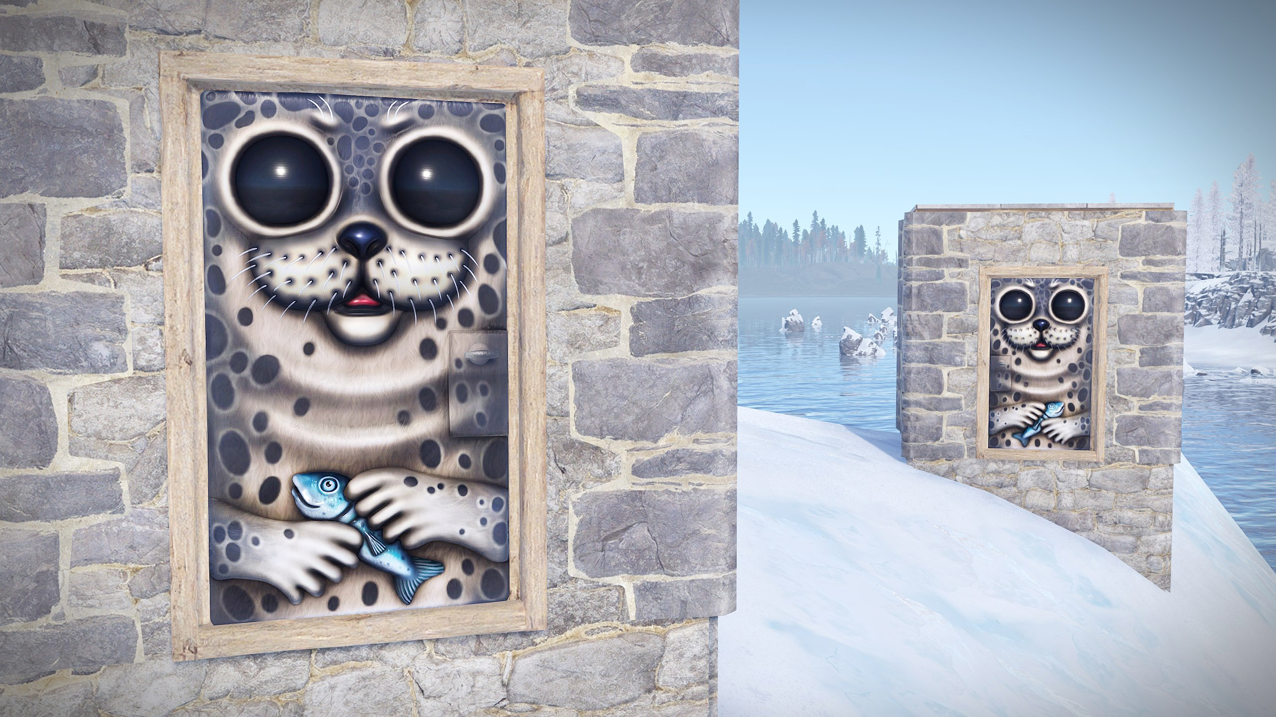 Harbor Seal Door