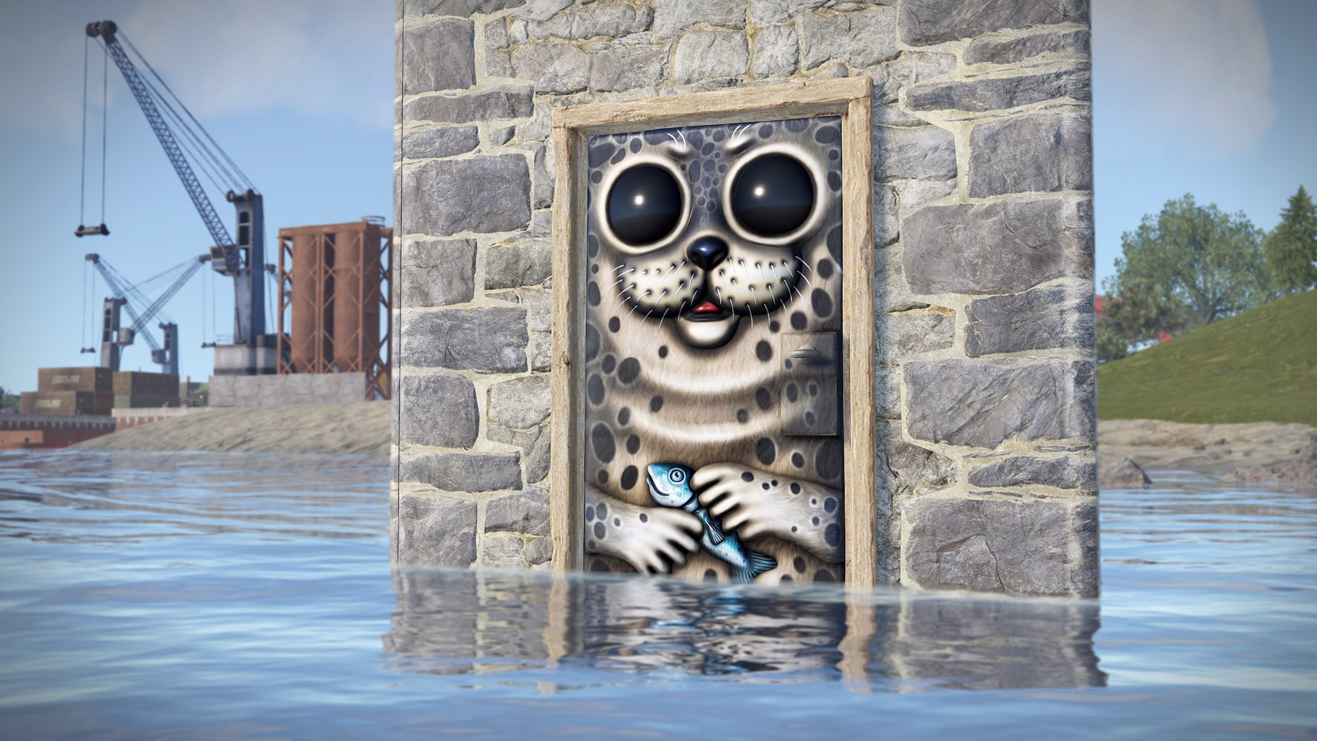 Harbor Seal Door