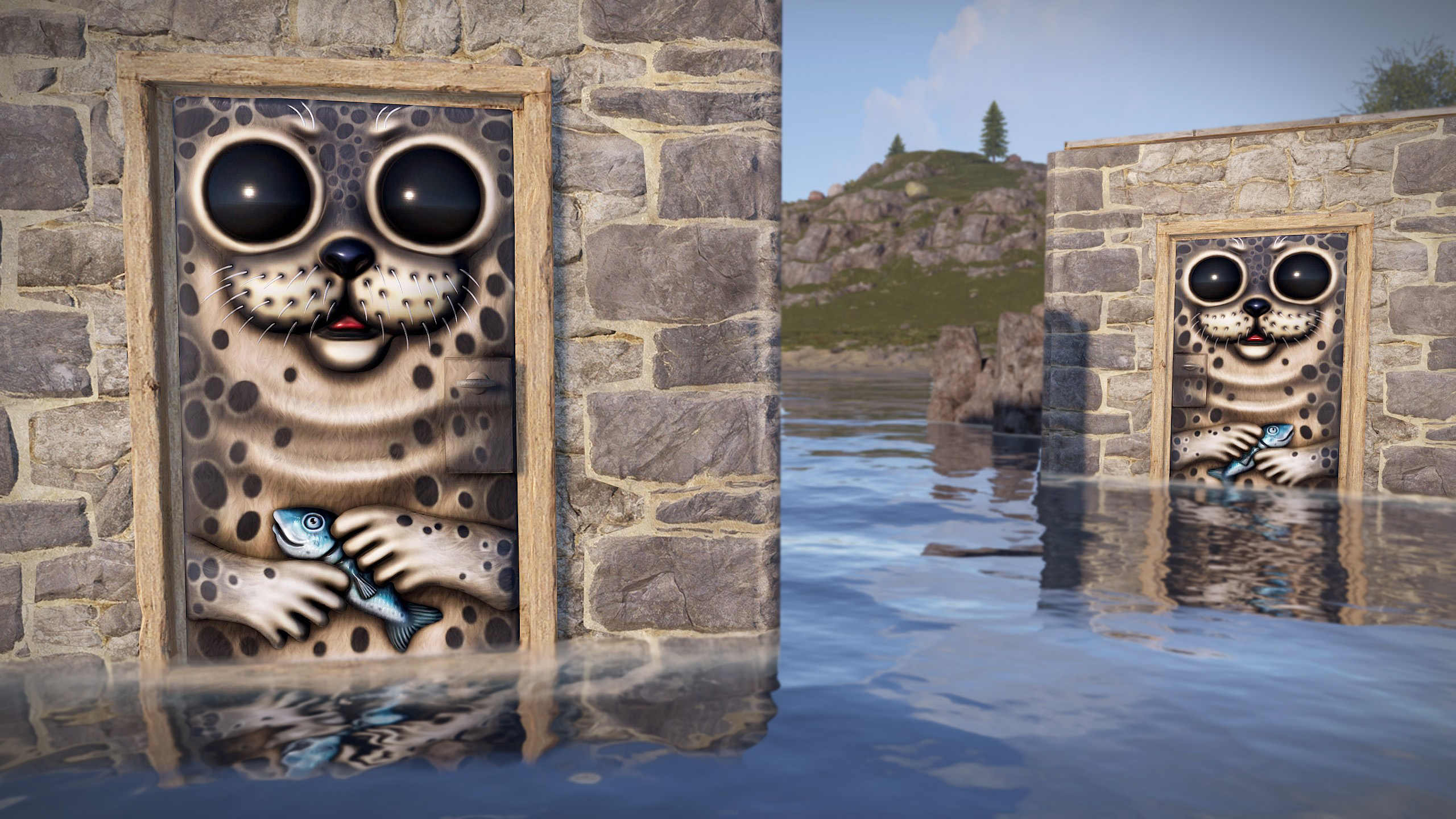 Harbor Seal Door