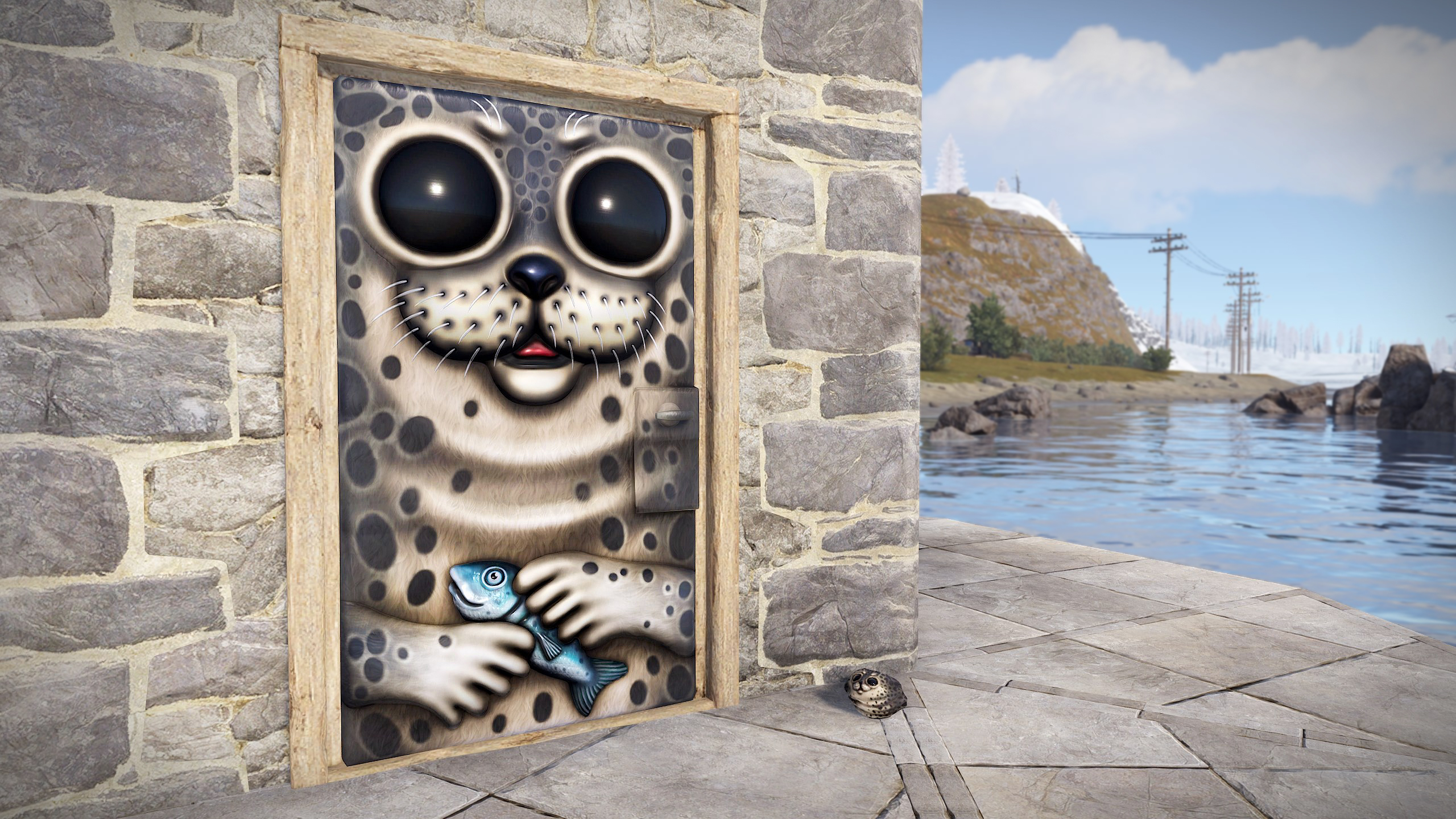 Harbor Seal Door
