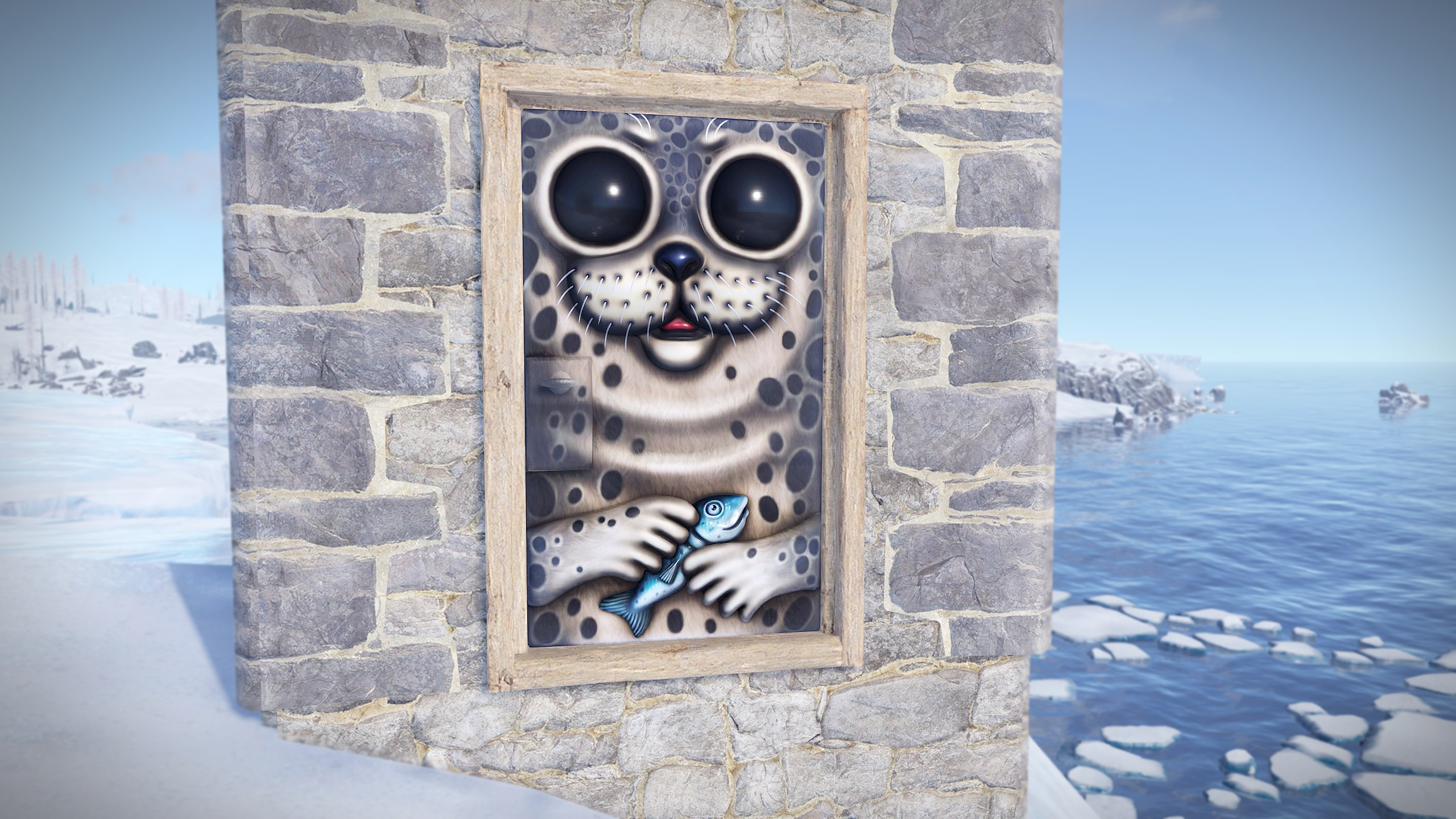 Harbor Seal Door
