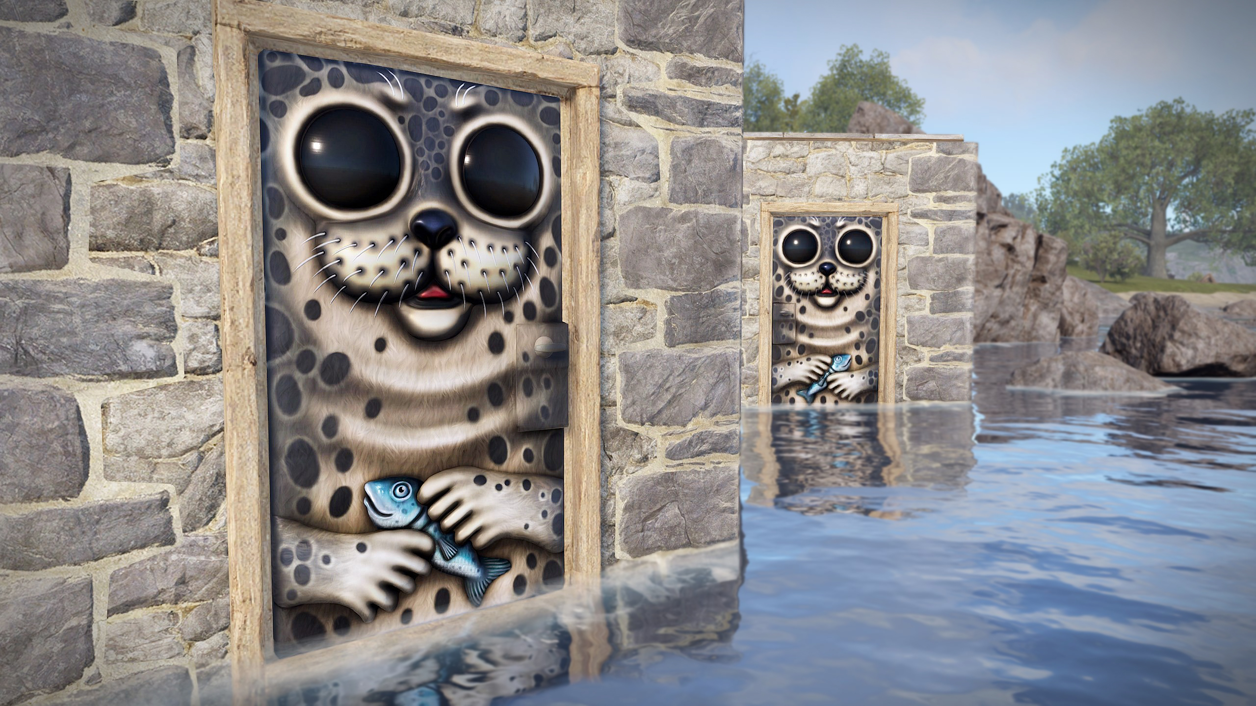 Harbor Seal Door