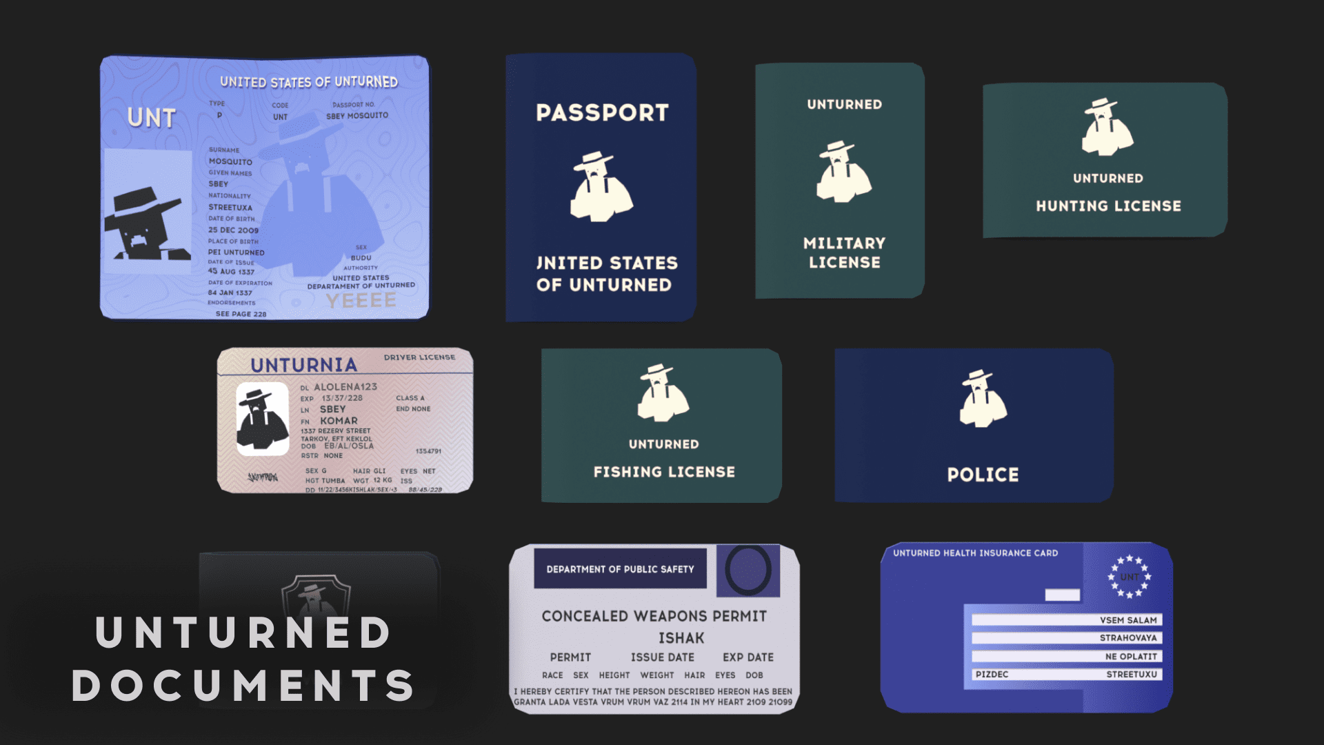 Documents – Unturned Mod