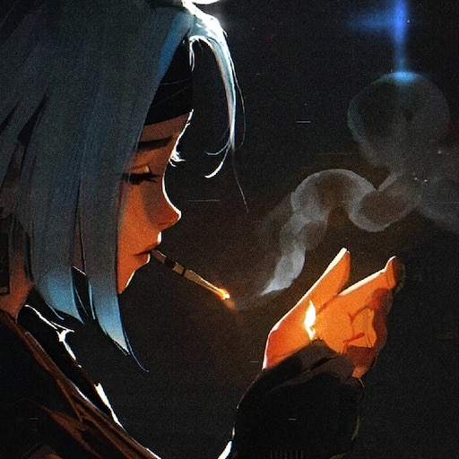 anime cigarette Image of an Character Smoking a created on Craiyon Girl With Cigarette Dark Aesthetic