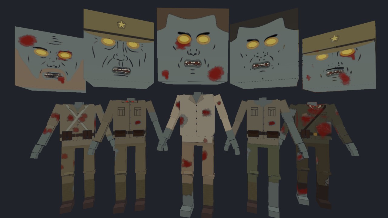 Shi No Numa Japanese Zombies Pack