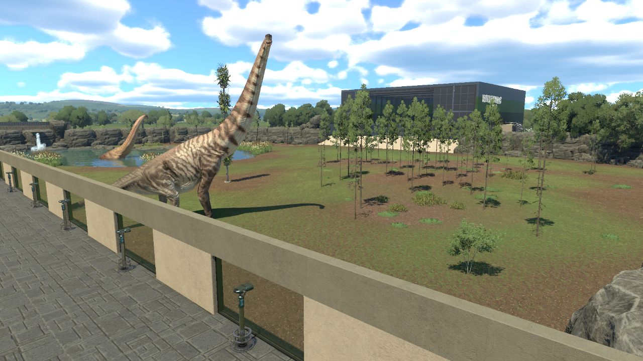 Brachiosaurus House and Enclosure