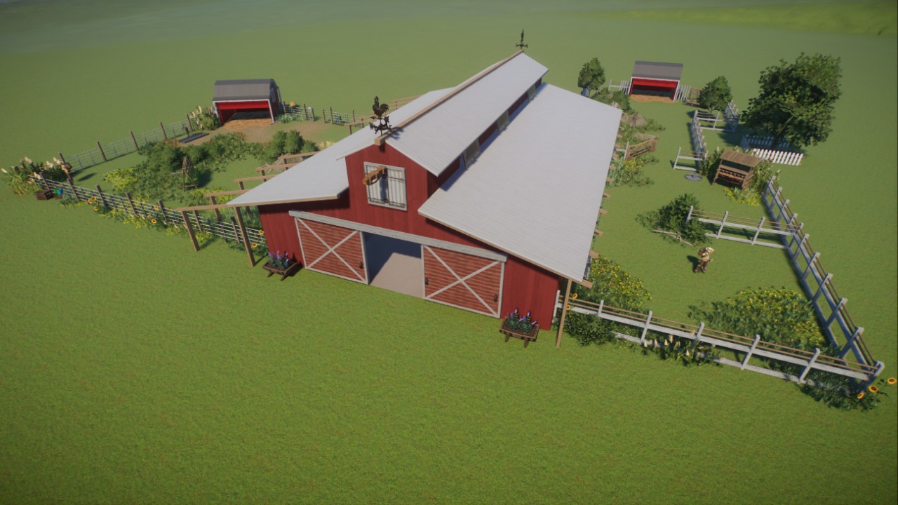 Animal Barn (double habitat) By Adamup